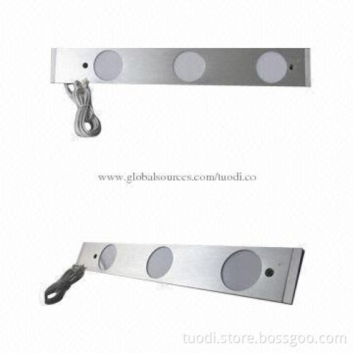 PIR Motion Sensor LED Cabinet Lights with 120mA Operating Current, Sized 100 x 100 x 16mm